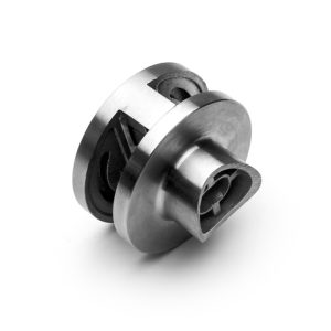 Uchwyt szkła dwustronny D60 mm FLAT/AISI 304 - SZLIF